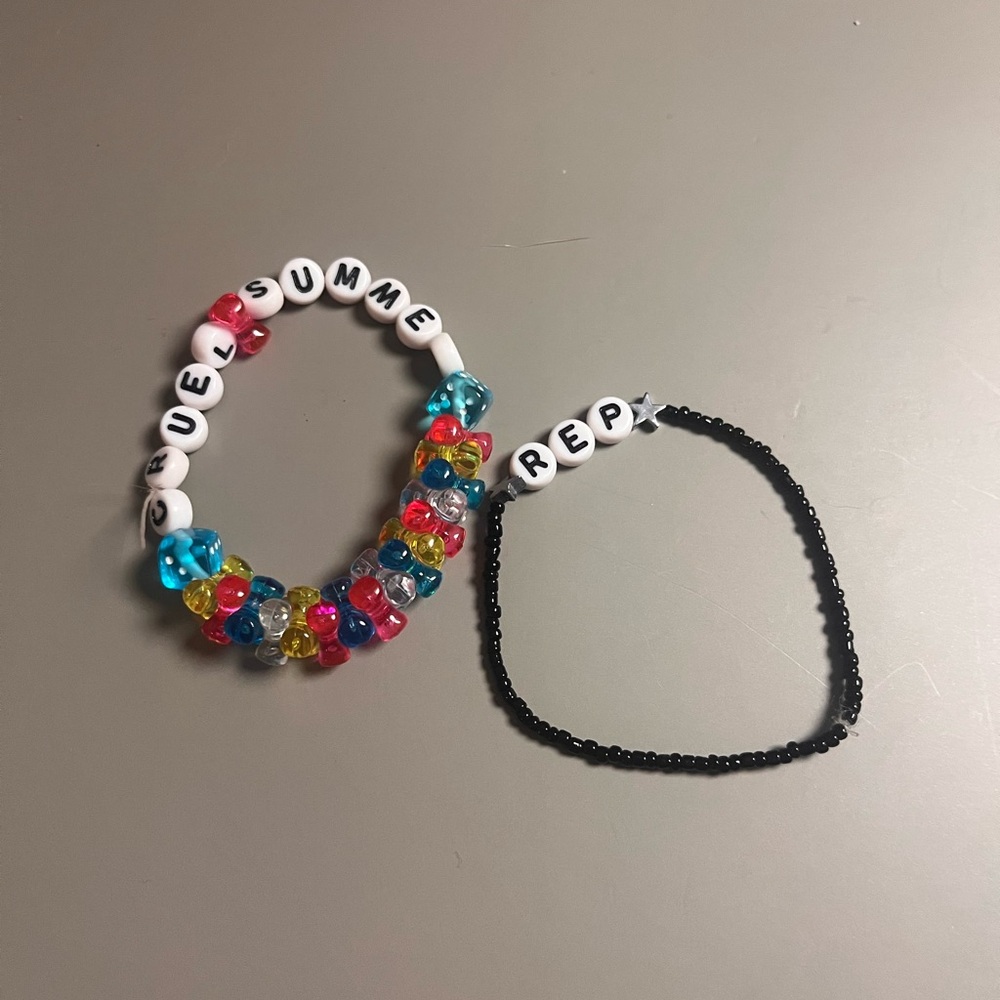 Colorful Beaded Bracelets Set